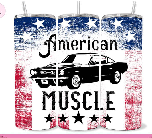 American muscle tumbler